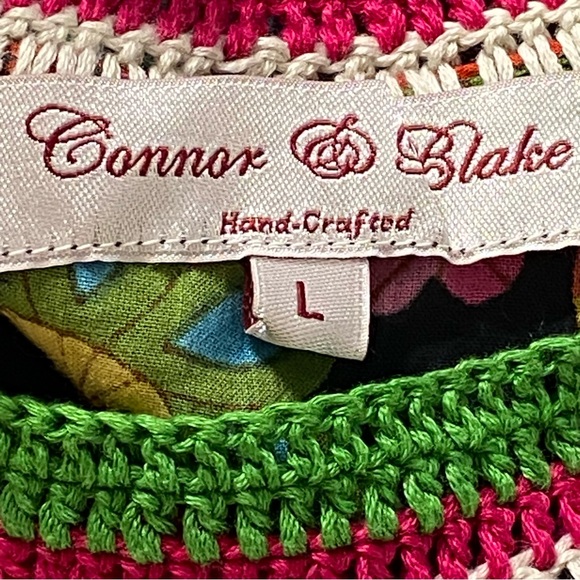 Connor & Blake Maxi Dress Cotton Women’s L, NWOT - Picture 5 of 9